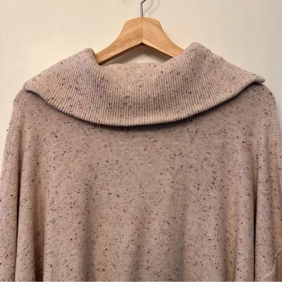 ⭐️ Reitmans 3X Speckled Knit Sweater -cream and light pink NWT - Picture 8 of 9